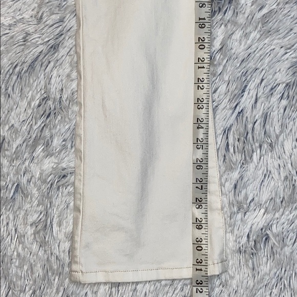 Guess Jeans White Flare Stretch Jeans 27x31 - Picture 9 of 11